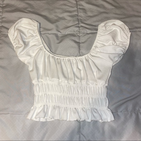 Tops - NWT Milkmaid Crop Top*sold*